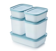 Набор контейнеров Tupperware для заморозки 1л/1,1л*2шт/450мл*2шт