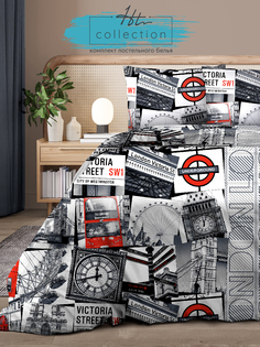 Постельное белье Home Trend Лондон 2,0 спальное бязь наволочки 70х70