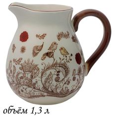 Кувшин Lenardi 1.3 л, фарфор