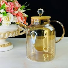 Заварочный чайник Lenardi 1.8 л, стекло