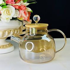 Заварочный чайник Lenardi 1.2 л, стекло