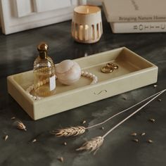 Поднос MUSKO HOME MU-255-GL-11 бетон,бежевый