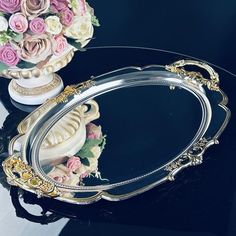 Поднос Lenardi 50см, нержавеющая сталь, овальный