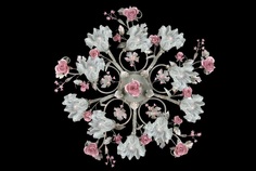 Люстра потолочная LVKsvet Флористика PL 1161/10 (PL 2361-10) D98H29 10хЕ14х60W