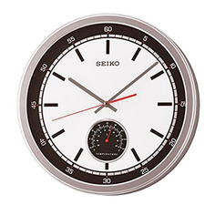 Настенные часы Seiko QXA696SN с термометром