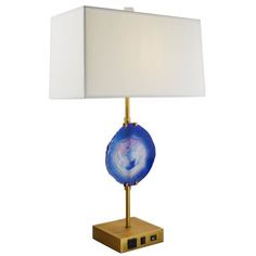 Настольная лампа Blue Agate Table Lamp Imperium Loft