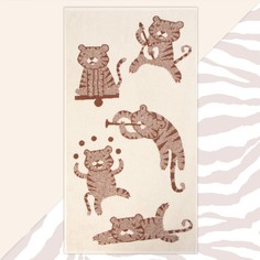 Полотенце махровое Этель «Тигрята в цирке», 100% хлопок, 420 г/м2, 50х90 см