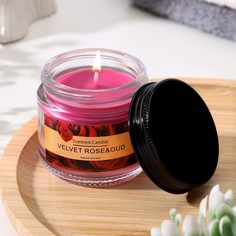 Свеча ароматическая Velvet rose oud 9493356, 5 х 5 см, 140 гр No Brand