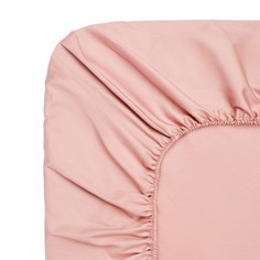 Простыня на резинке Sofi De MarkO 90x190 см розовая