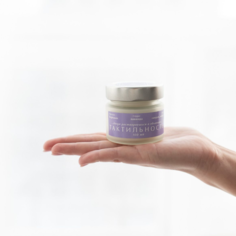 Свеча ароматическая в баночке коллекции "Тактильность" АЛЬТЕРИЯ, 100 мл, натуральный воск