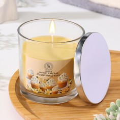 Свеча ароматическая Богатство Аромата Vanilla Cupcake 9591529, ванильный кекс
