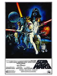 Постер Poster Mall 30х40 см. Звёздные Войны Star Wars винтажный
