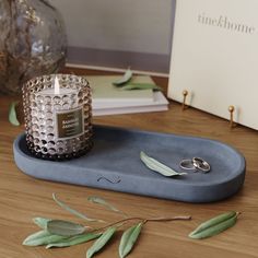 Поднос MUSKO HOME MU-170-MT-10 бетон,черный