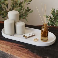Поднос MUSKO HOME MU-218-MT-9 бетон,белый