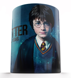 Кружка с принтом Гарри поттер harry potter 330 мл. No Brand