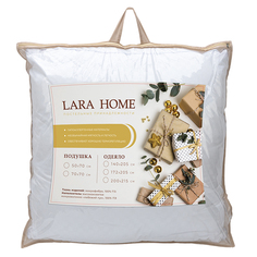 Подушка для сна Lara Home Swan Лебяжий пух 70*70, средняя жесткость