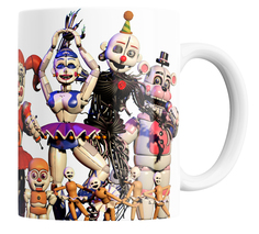 Кружка с принтом пять ночей с фредди five nights at freddys 330 мл. No Brand