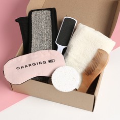 Набор подарочный Этель 9492526, полотенце 30 х 60 см и 6 аксессуаров