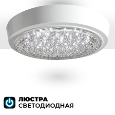 Люстра потолочная светодиодная Seven Fires 45011.25.18.64, до 7 кв.м, 6400 К, круг