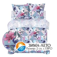 Постельное белье 2-сп. с европростынью ЗИМА-ЛЕТО АРТПОСТЕЛЬ Пэчворк арт. 639