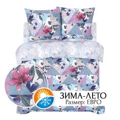 Постельное белье евро ЗИМА-ЛЕТО АРТПОСТЕЛЬ Пэчворк арт. 644