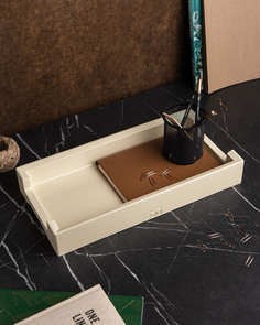 Поднос MUSKO MU-093-GL-11 40х20,бетон