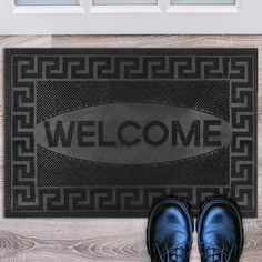 Коврик придверный Blabar резиновый 40х60 см черный для прихожей входной