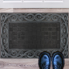 Коврик придверный Blabar резиновый 45х75 см черный для прихожей входной