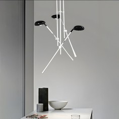 Люстра 3 клюшки 65 x 75 см, 3 x 10 Вт, 9774894 No Brand