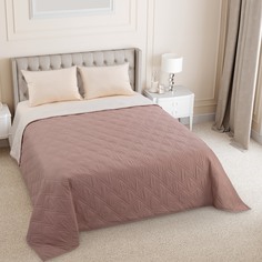 Покрывало из Перкали Текс-Дизайн 240х225 стеганое Рудбекия