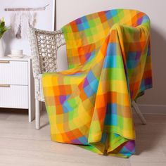 Плед флис Casa Conforte Rainbow 130х170