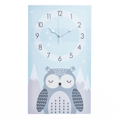 Часы-картина Соломон настенные Совушка плавный ход 35 х 60 см Solomon
