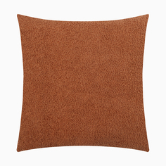 Чехол на подушку Этель Boucle 43х43см коричневый 100% полиэстер