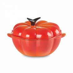 Кастрюля Тыква LE CREUSET Flame чугун 22 см оранжевый