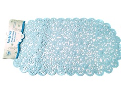 Коврик для ванной комнаты Чисто Быстро очные узоры 67х38 Chb0009 ЧистоБыстро