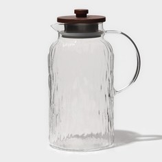 Чайник заварочный Агат 9623998 стеклянный с металлическим фильтром 18 л No Brand