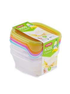 Набор контейнеров для СВЧ Curver FRESH&GO 4 шт 025л