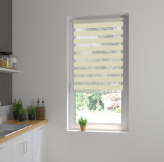 Штора рулонная Inspire Peter день-ночь 40x160 см экрю Cream
