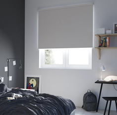 Штора рулонная блэкаут Inspire Belem 120x175 см фиолетовая Granit 5