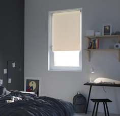 Штора рулонная блэкаут Inspire Belem 60x160 см светло-бежевая Trench 6