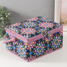 Шкатулка ы калейдоскопа 9717002 с ручкой No Brand