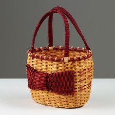 Корзина плетеная 21 x 15 x 1528 см секвойя No Brand