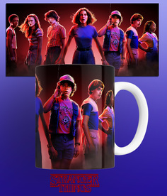 Кружка Очень странные дела Stranger Things 330 мл, No Brand