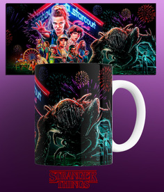Кружка Очень странные дела Stranger Things 330 мл. No Brand