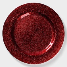 Тарелка Magistro Карамель 9762563 d=325 см красный