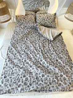 Комплект постельного белья Sleeping Place семейное Лен, 50x70