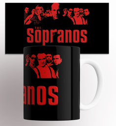 Кружка с принтом сериал сопрано serial sopranos 330 мл