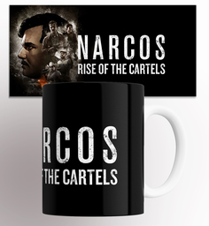 Кружка с принтом serial Narcosсериал Нарко 330 мл No Brand