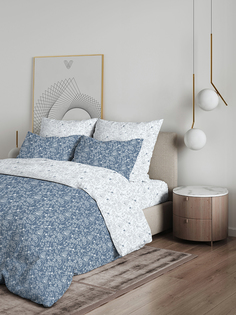 Постельное белье из перкаля Василиса евро спальное наволочки 70х70 см 71261