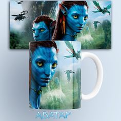 Кружка с принтом Аватар Джейк и Нейтири Avatar Путь воды No Brand